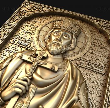 3D model Holy Equal to the Apostles Prince Vladimir (STL)